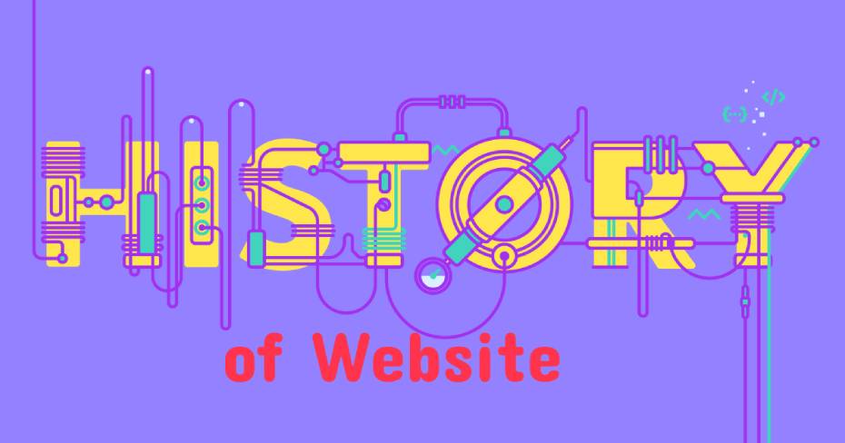 History of Website